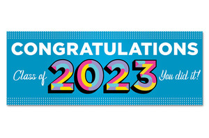 Graduation Vinyl Banner