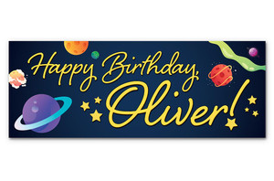Birthday Vinyl Banner Birthday Vinyl Banner