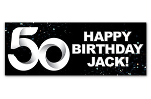 Birthday Vinyl Banner Birthday Vinyl Banner