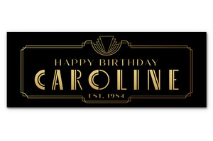 Birthday Vinyl Banner Birthday Vinyl Banner