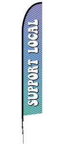 Support Feather Flag