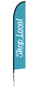 Blue Feather Flag Blue Feather Flag