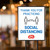 Social Distancing 22x28 poster insert
