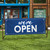 We're Open Vinyl Banner (VB-OPEN-001)