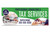 Tax Service Vinyl Banner Tax Service Vinyl Banner
