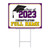 graduation yard sign - uv printed with wire frame graduation yard sign - uv printed with wire frame