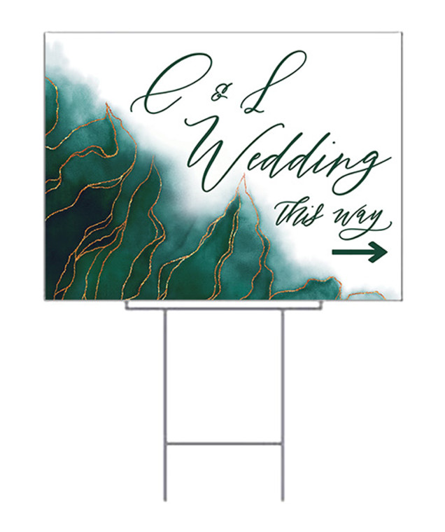 Wedding Yard Sign (YS-WED-012)