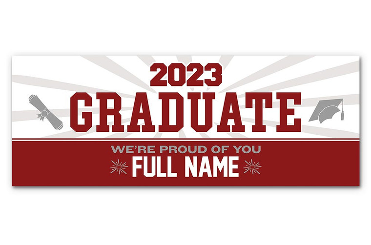 Graduation Vinyl Banner