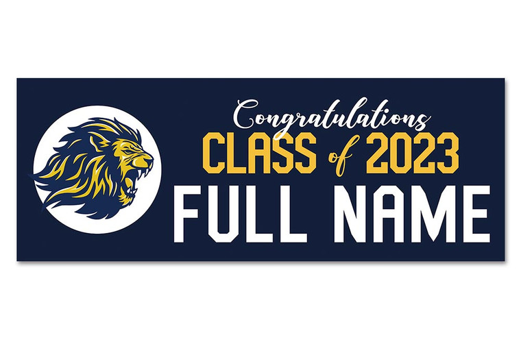 Graduation Vinyl Banner