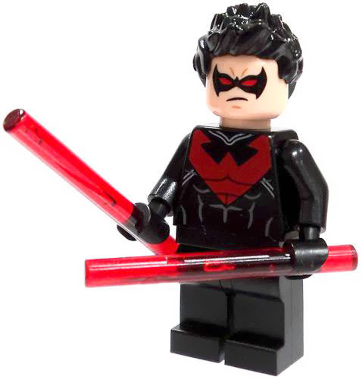 LEGO Nightwing Batman & Man Bat minifigures 76011 & instruction for 76011