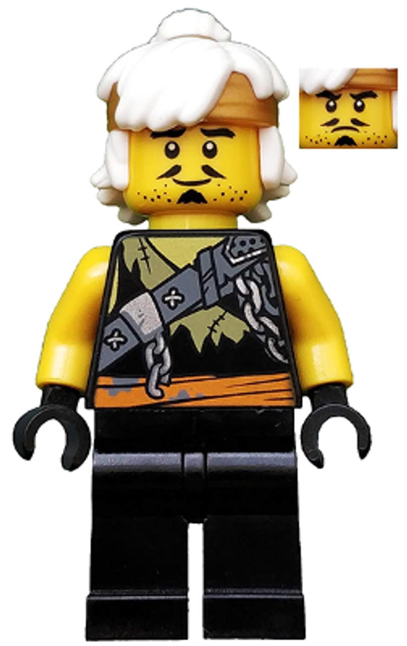 LEGO® Ninjago™ Sensei Wu (in Hunter Disguise) with Battle Staff - The People