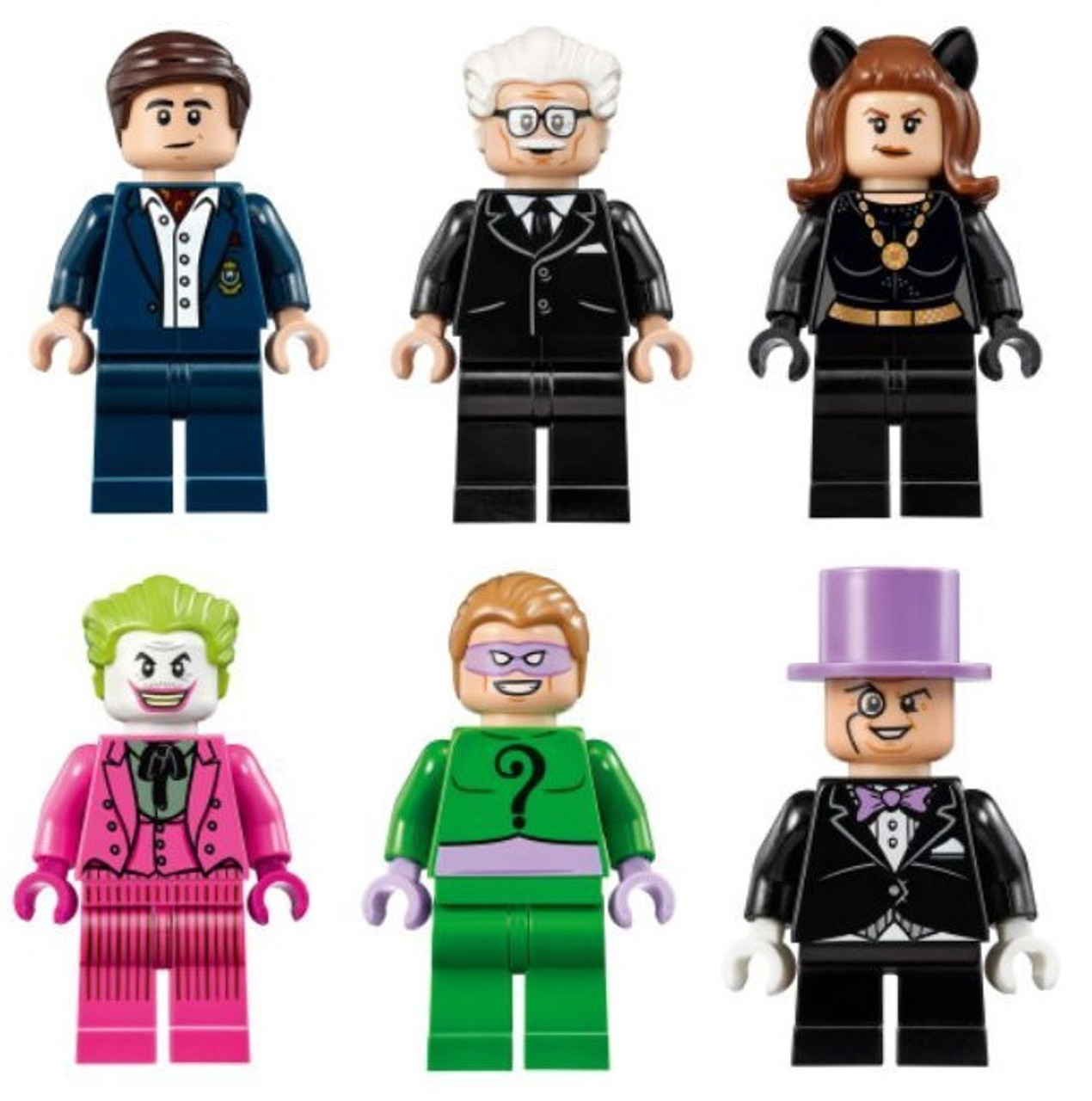 LEGO MINIFIGURE FROM BATMAN SETS - ALL NEW - INCLUDES ROBIN, CATWOMAN,  JOKER