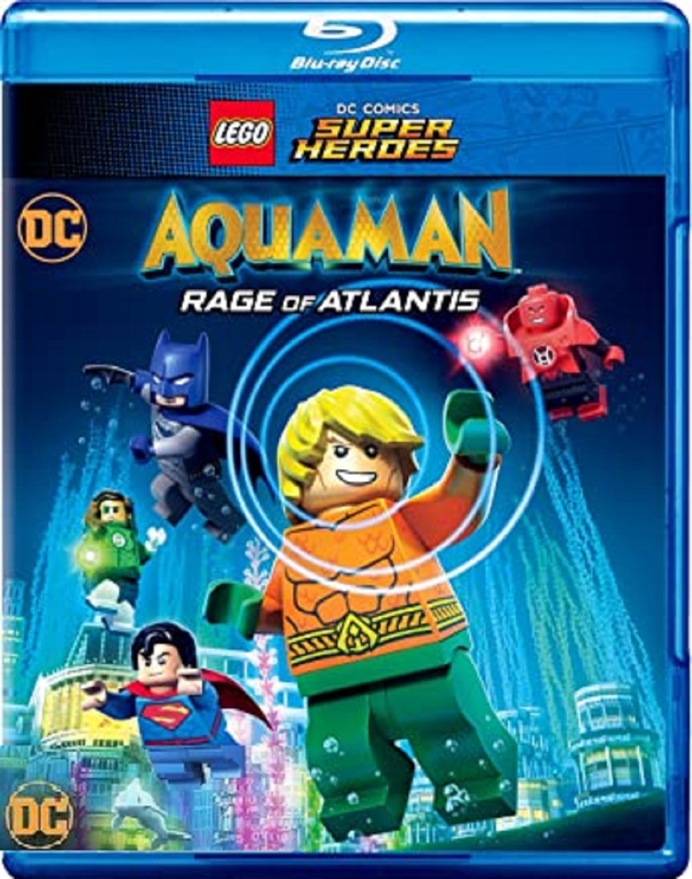 LEGO® Comics Super Heroes: Aquaman Rage of Atlantis Blu-ray & DVD - The Brick People