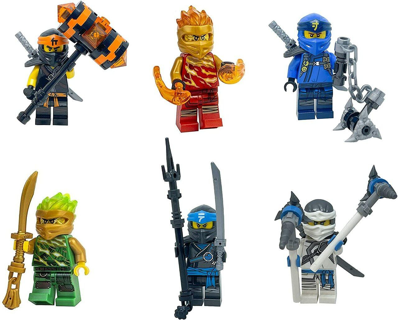 LEGO ninjago Techno series minifigures full set