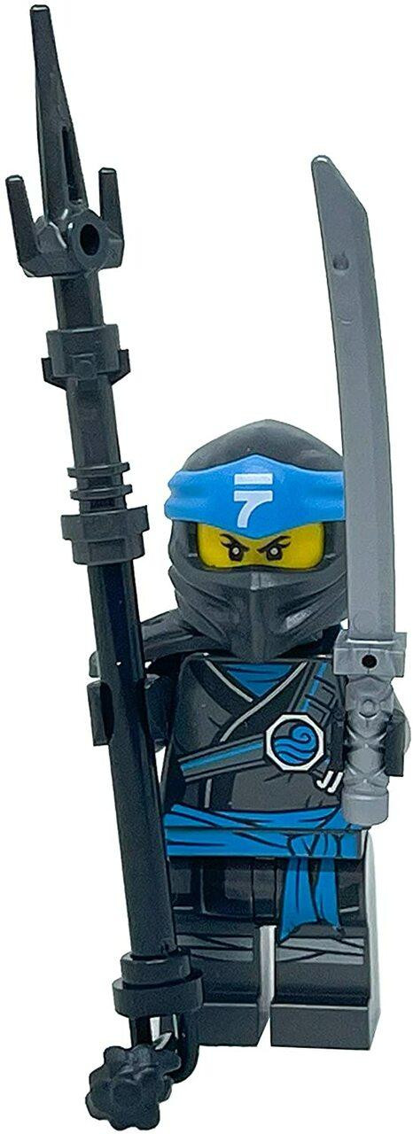 LEGO Ninjago Secrets of the Forbidden Spinjitzu Nya Minifig with weapons