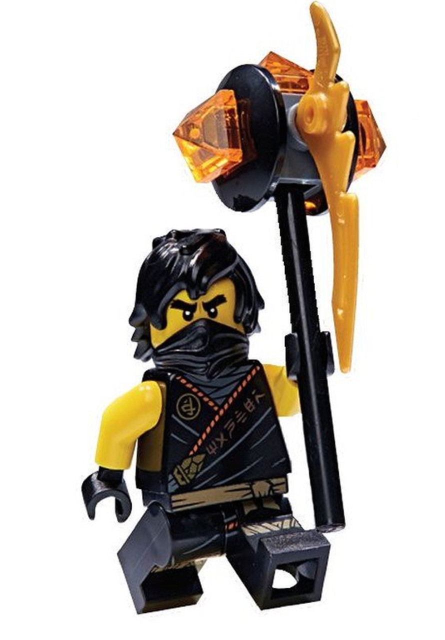 LEGO® Ninjago™ Techno Cole - With Gold Sword - Rebooted - The Brick People