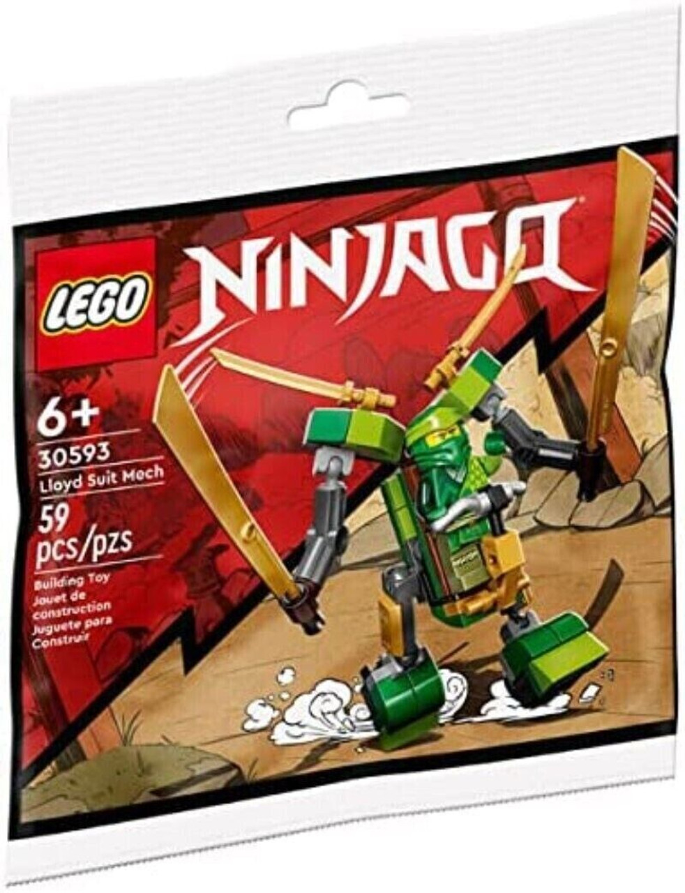 LEGO Ninjago Lloyd Suit Mech Polybag Set 30593