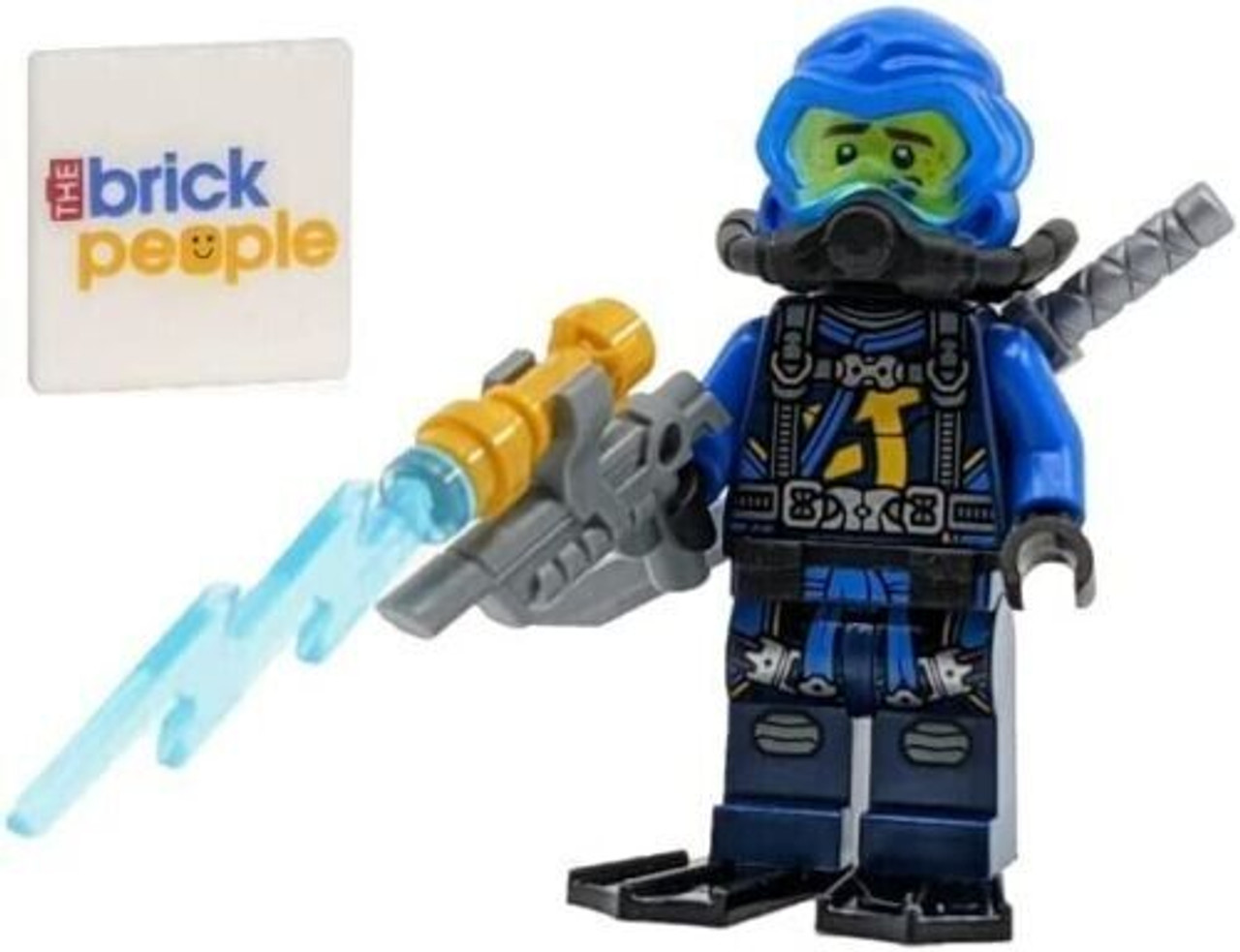 LEGO Ninjago Seabound Jay in Scuba Gear with Harpoon