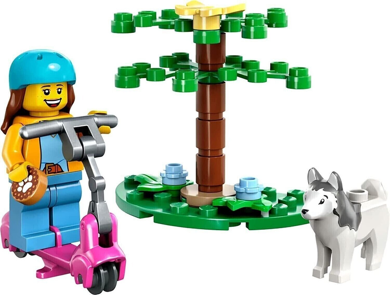 LEGO City Dog Park and Scooter 30639 Polybag Builders Ages 5