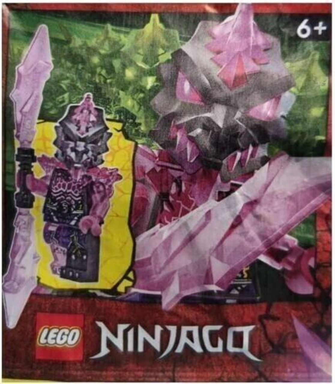 LEGO Ninjago Crystalized: General Vangelis Minifigure with Crystal