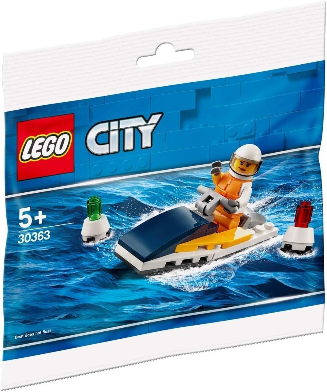 LEGO City Racing Boat Polybag Set 30363 Jet Ski