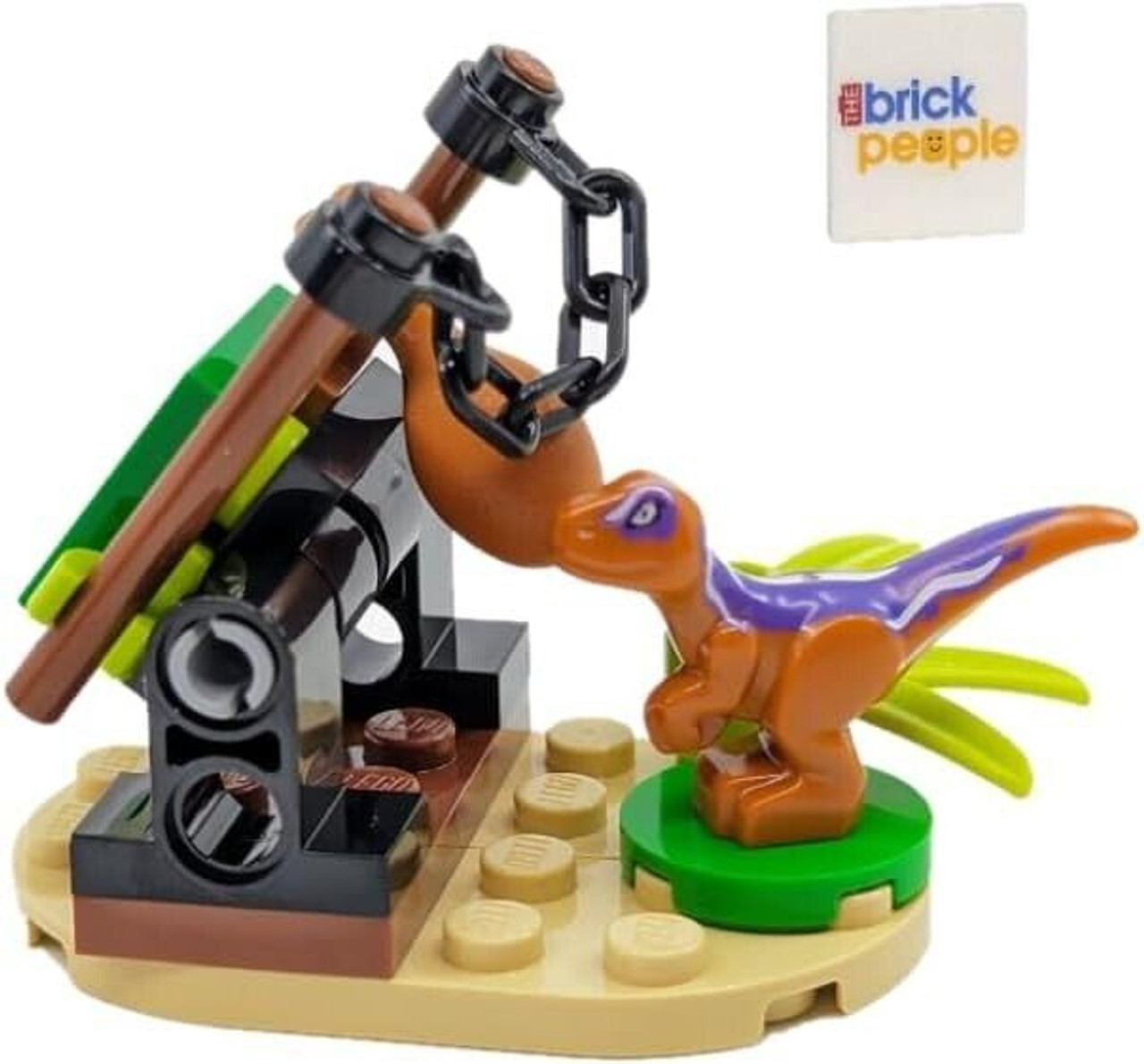 LEGO Jurassic World Dino Trap with Baby Raptor and Bait