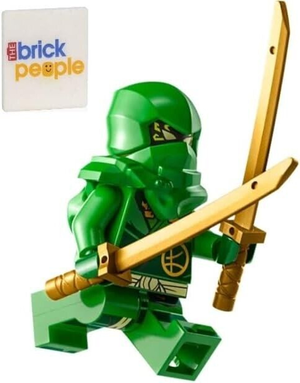 LEGO Ninjago Dragons Rising Lloyd Garmadon Minfigure with Dual Swords Green