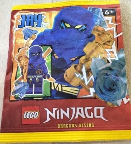 LEGO Ninjago: Jay Dragons Rising Minifigure with Nunchuks