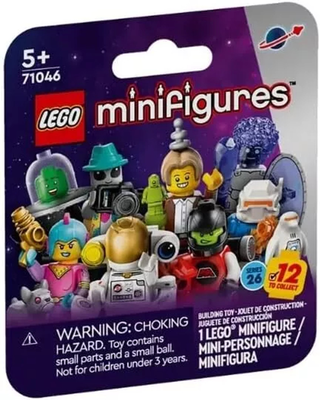 ♡あち♡ LEGO Minifigures Series 26: Retro Space Heroine Minifigure 71046