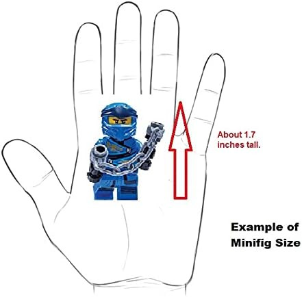 LEGO Ninjago: Elemental Blades Earth, Fire, Ice, Lightning and