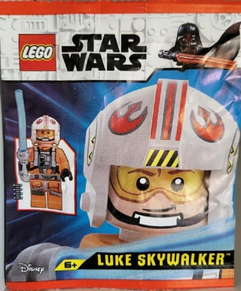 LEGO Star Wars: Luke Skywalker Pilot Minifigure with Lightsaber