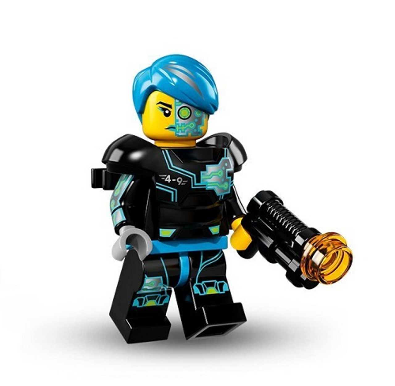 affald sortie Lavet af LEGO® Mini-Figures Series 16 - Cyborg Female - The Brick People