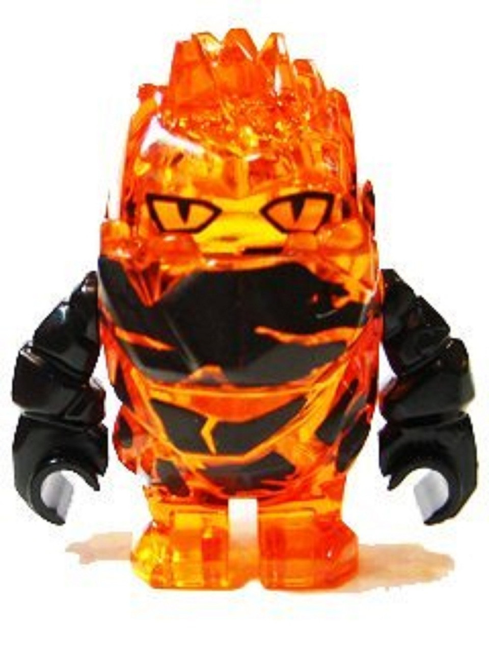LEGO® Miners™ FIRAX Rock (Trans-Orange with Black Arms) - Brick People