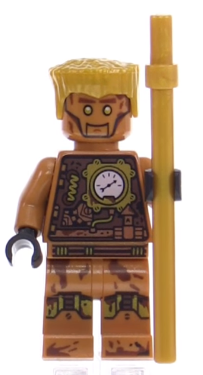 LEGO® Ninjago™ Techno Cole - With Gold Sword - Rebooted - The Brick People