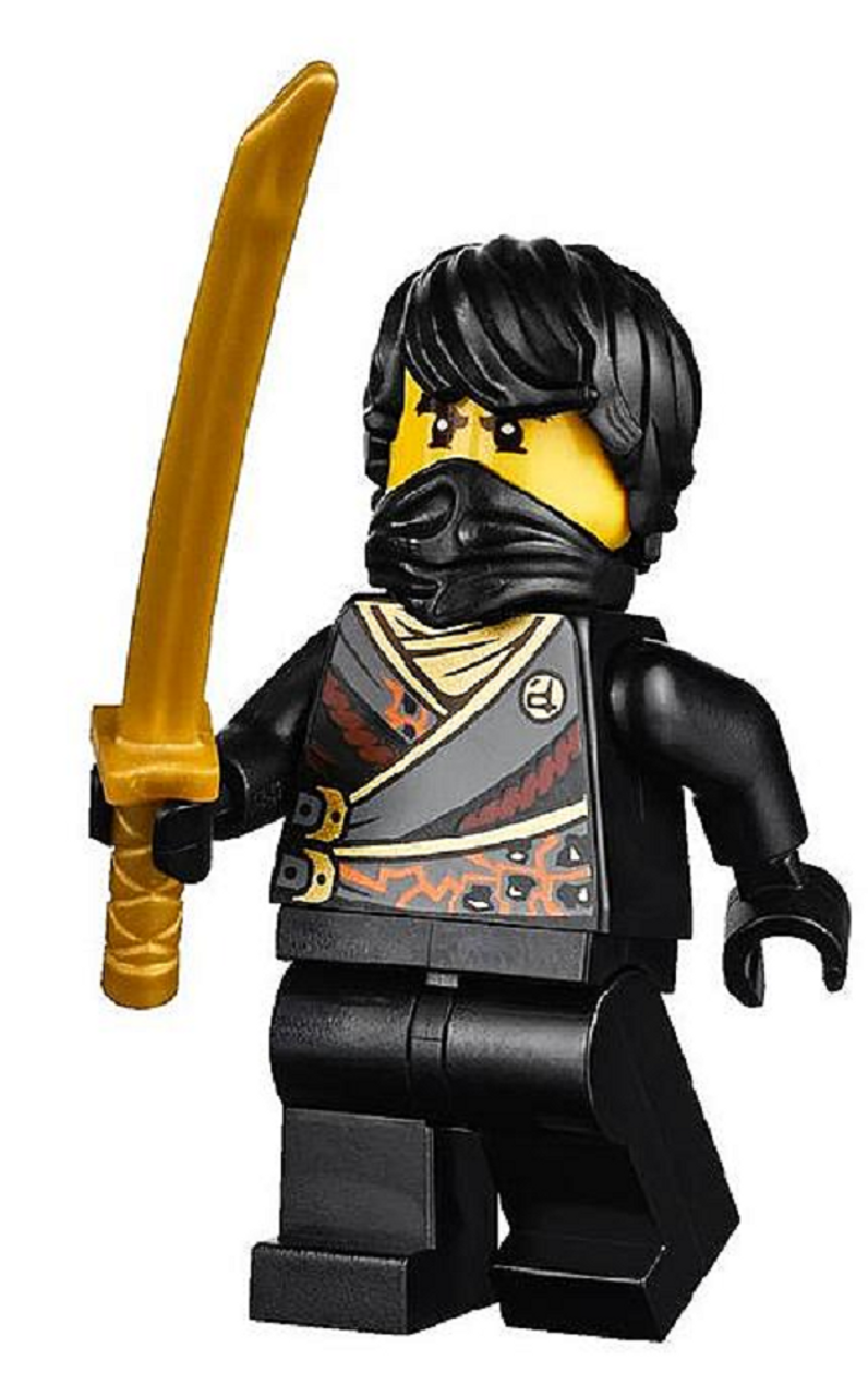 LEGO® Ninjago™ Techno Cole - With Gold Sword - Rebooted - The Brick People