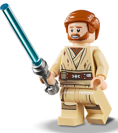 NEW GENUINE LEGO Obi-Wan Kenobi with Light Saber 75246 Minifigure Star Wars 