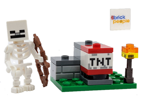  New LEGO Minecraft: Skeleton with TNT Launcher