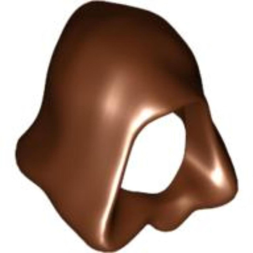 LEGO® Star Wars: Brown Jedi Hood (for minifigures)