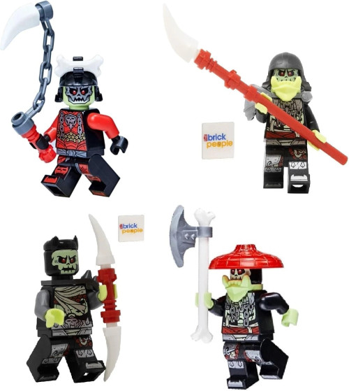 LEGO Ninjago Core: 4 Bone Army Combo Pack - King, Hunter, Warrior and Knight LEGO Ninjago Core: 4 Bone Army Combo Pack - King, Hunter, Warrior and Knight