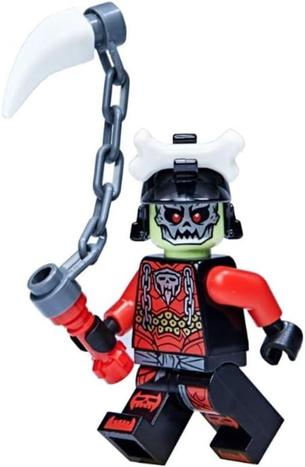 LEGO Ninjago Core: Bone King Minifigure with Weapon