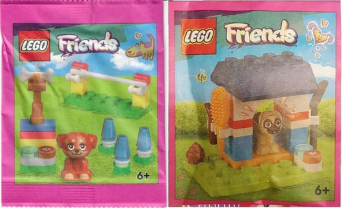 LEGO Friends: Pug with Doghouse and Puppy Playground Combo Pack