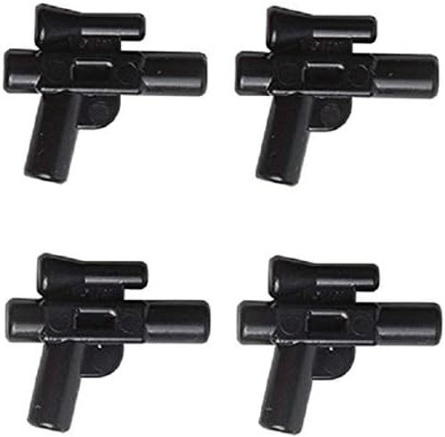 LEGO Minifig Accessories: 4 Star Wars Pistol Lot (Small Blasters)