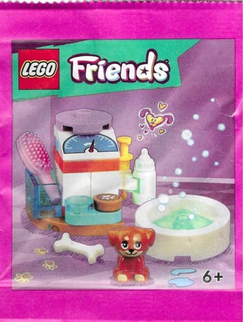 LEGO Friends Accessory Set: Cute Cat (Aira) at Veterinary Station Kit (21 pcs)