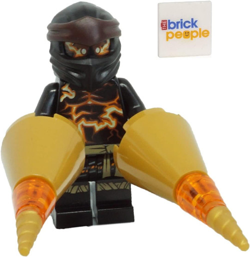 LEGO Ninjago: Cole Minifigure from Master of The Mountain with Three Drill Gun LEGO Ninjago: Cole Minifigure from Master of The Mountain with Three Drill Gun