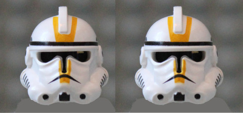 LEGO Episode 3 Helmet EP 3 Yellow Clone Trooper X 2 From Set 7655 LEGO Episode 3 Helmet EP 3 Yellow Clone Trooper X 2 From Set 7655 LEGO Episode 3 Helmet EP 3 Yellow Clone Trooper X 2 From Set 7655 LEGO Episode 3 Helmet EP 3 Yellow Clone Trooper X 2 From Set 7655