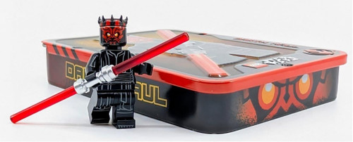 LEGO Star Wars: Darth Maul Minifigure in Collectible Tin - Ages 6+