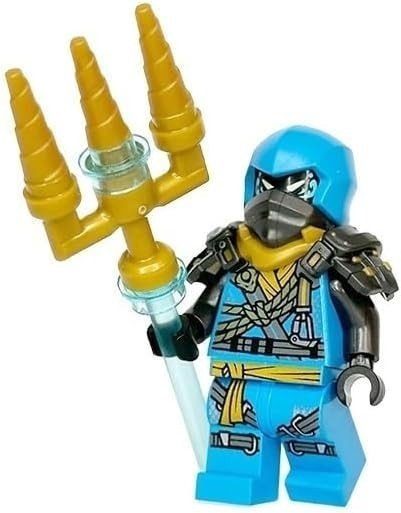 LEGO Ninjago Dragons Rising Season 2: NYA Climber Minifigure - with Trident - 6+