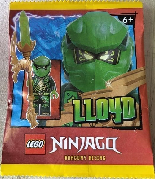 LEGO Ninjago Dragons Rising Season 3: Lloyd Garmadon Minfigure with Sword - Ages 6+