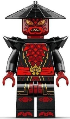 LEGO Ninjago Dragons Rising Season 2: Drix Minifigure with Katana - Forbidden Five - Ages 6+