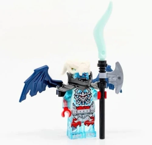LEGO Ninjago Dragons Rising Season 3: Tyr Minifigure with Spectral Lance - Ages 6+